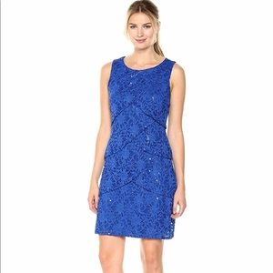 Tiana B. Blue formal/wedding dress